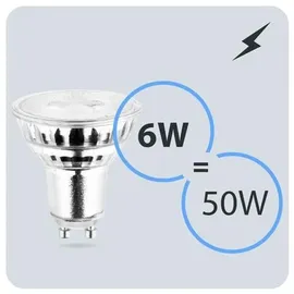 Lumiled LED Lampe 10x GU10 6 W 4000 K Neutralweiß