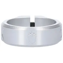 oak components Sattelklemme Orbit 34,9 mm Silber