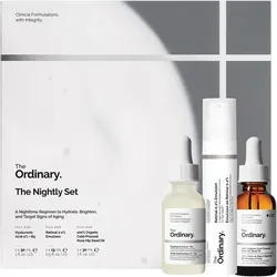 The Ordinary The Nightly Set Geschenkset gegen die Zeichen des Alterns