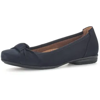 Gabor Comfort Sportliche Ballerinas, blau 42,5