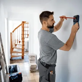 Bosch Professional GMS 120-27 mit Tasche; 2 x 1,5 V LR6-Batterie (AA)