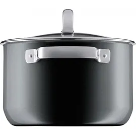 WMF Fusiontec Mineral Platinum Topf-Set 4-tlg. 2 x Fleischtopf + Bratentopf + Stielkasserolle