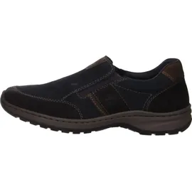 Rieker Herren Slipper in Blau, Größe 45