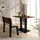 ML-Design Bankgestell 2er Set 10 x 77,5 x 47 cm Stahl schwarz