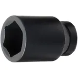 SW-Stahl 07980L-24 Krafteinsatz 1 Zoll - 24 mm Schlagschrauber-Nuss lang