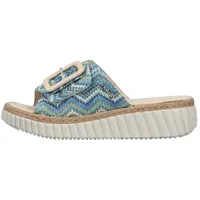 Rieker Damen Klassische Sandalen 69253, Frauen Sandalen,Freizeitschuhe,Sommerschuhe,offene Schuhe,Strandschuhe,Multi (90),39 EU / 6 UK - 39 EU Weit