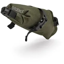 Brooks England Uni-Erwachsene Saddle Roll Bag Scape Sattelrolltasche, Mud Green, Regular