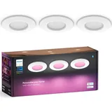 Philips Hue Slim Einbauleuchte 3er Pack 90 mm