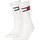 Tommy Hilfiger Unisex Socken mit Label-Detail im 2er-Pack, Weiss, 39/42