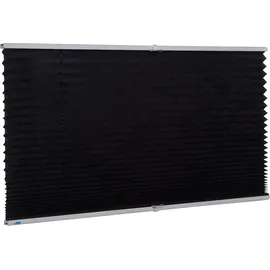 K-HOME Klemmfix-Plissee 60 x 210 cm Anthrazit