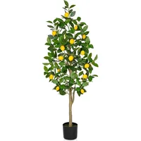 luxuskollektion Künstlicher Zitronenbaum 120cm Topf