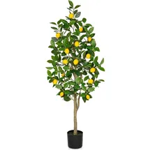 luxuskollektion Künstlicher Zitronenbaum 120cm Topf