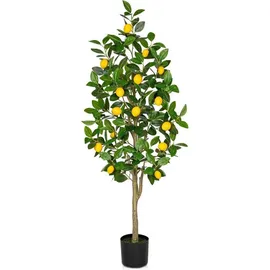 luxuskollektion Künstlicher Zitronenbaum 120cm Topf