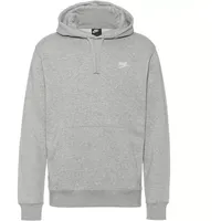 Nike Sportswear Club Herren-Hoodie Dark Grey Heather/Matte Silver/White XL