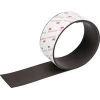 TOOLCRAFT 92013c160 Magnetklebeband Anthrazit (L x B) 1 m