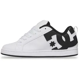 DC Shoes Court Graffik Damen Weite E Weiß/Schwarz 36