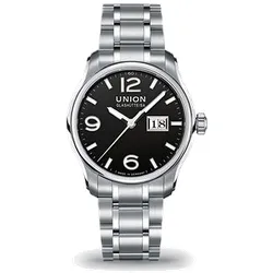 Union Glashütte Belisar Panoramadatum D002.426.11.057.00 - schwarz,silber - 41mm