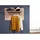 Massivmoebel24 Garderobe Akazie 100 x 60 x 32 cm Natur
