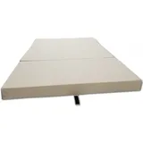 Viking Choice - Gästematratze - Campingmatratze - Reisematratze - Faltmatratze - 120 x 200 x 10 - Creme