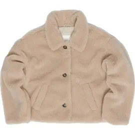 Mazine Faux-Fur Button Jacket - M