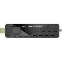 DIPROGRESS Terrestrischer DIPROGRESS HDMI Stick TV DVB-T2 H.265 HEVC 265 10 Bit DPT210HA Digitaler Decoder schwarz