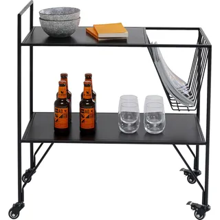 Kare DESIGN Servierwagen Fenja 85809 Metall Schwarz