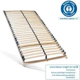 Lattenrost 140x200, Ergonomischer 7 Zonen , 28 Latten, Selbstmontage, Traglast ca. 150Kg, Flexible Federholzleisten