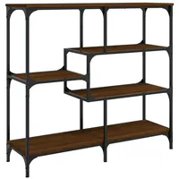 VidaXL Konsolentisch Braun Eichen-Optik 103x32x95 cm Holzwerkstoff