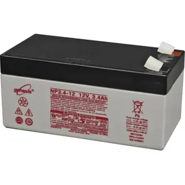 EnerSys Genesis NP3.4-12 Bleiakku 12 V 3400 mAh 1 St.