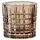 Nachtmann Teelichthalter Square Votives Glas Braun