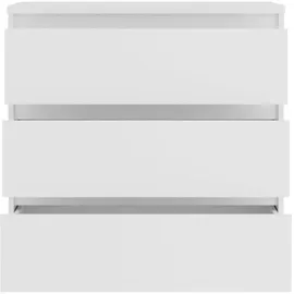 alasans Kommode Weiß, 77,2 x 100,7 x 77 cm - Weiß
