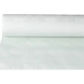 Papstar Papiertischtuch mit Damastprägung 100 m x 1 m weiss
