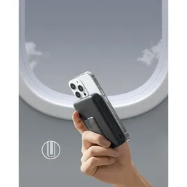 Anker 633 10000 mAh, Kabelloses Aufladen, Schwarz