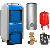 ATMOS GSX 50 Holzvergaserkessel 3 Pufferspeicher Set Heizkessel Heizung
