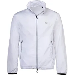 Outdoorjacke ARMANI EXCHANGE "Übergangsjacke", Herren, Gr. S, weiß, Obermaterial: 100% Polyester PES. Futter: 100% Polyester PES. 100% Polyester PES., Jacken