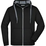 James & Nicholson Doubleface Jacke schwarz M