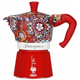 Equa Moka Express 3 Tassen Rot