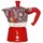 Equa Moka Express 3 Tassen Rot