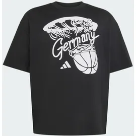 adidas DBB Basketball Graphik-T-Shirt 2026 black S