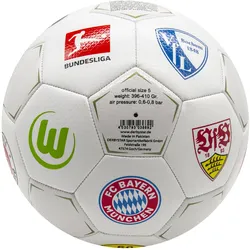 Derbystar Fußball BUNDESLIGA CLUBLOGO PRO in Größe 5, Version 24/25