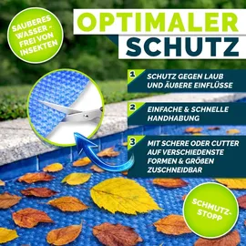tillvex Solarplane Blau Ø 549 cm