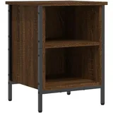 vidaXL Schuhregal 38 x 50 x 35 cm braun Eichen-Optik