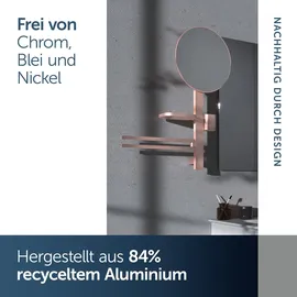 Ideal Standard Beauty Kosmetikspiegel-Set Bar M700 Rosé
