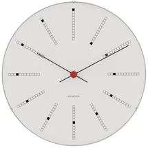 Arne Jacobsen Bankers Wanduhr 16 cm 16 weiß