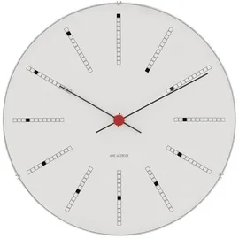 Arne Jacobsen Bankers Wanduhr 16 cm 16 weiß