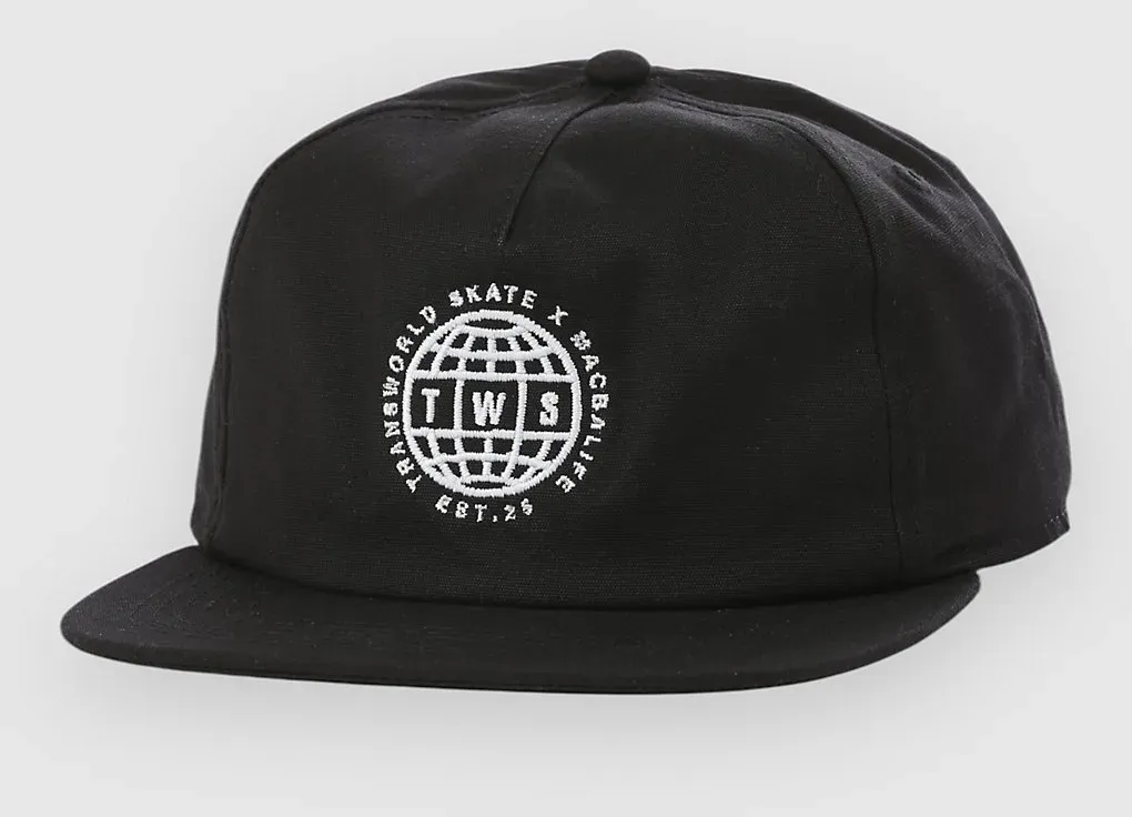 Macba Life TWS World Logo Cap black / white Gr. Uni