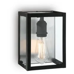 Ideal Lux Wandleuchte IGOR AP1, 1-flammig, E27, schwarz IDEA-092836
