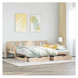 vidaXL Tagesbett 90 x 190 cm Beige