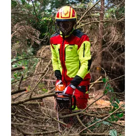 PSS Funktionsjacke X-treme Vario Rot/Gelb Größe XXL - XXL