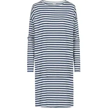 MEY Nachtwäsche Serie Cyra Nachthemd, Rundhals-Ausschnitt, Streifen-Design, für Damen 895 Deep Shadow XL